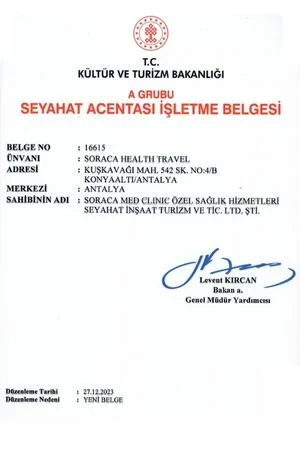 Seyehat Acentası İşletme Belgesi